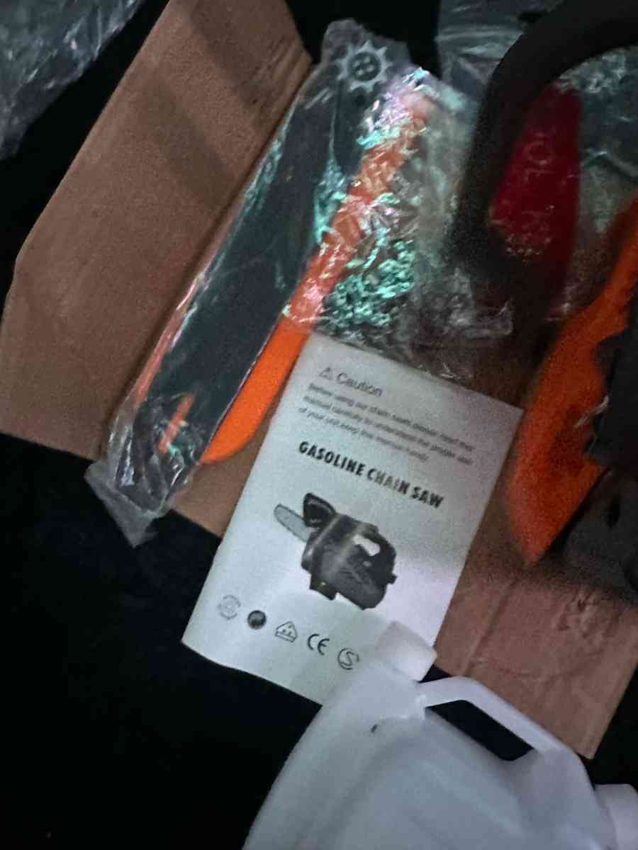 brand new chainsaw