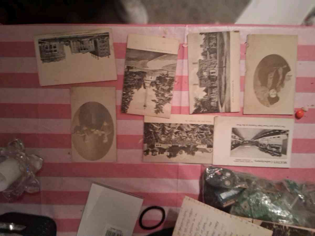 old letters and post cards