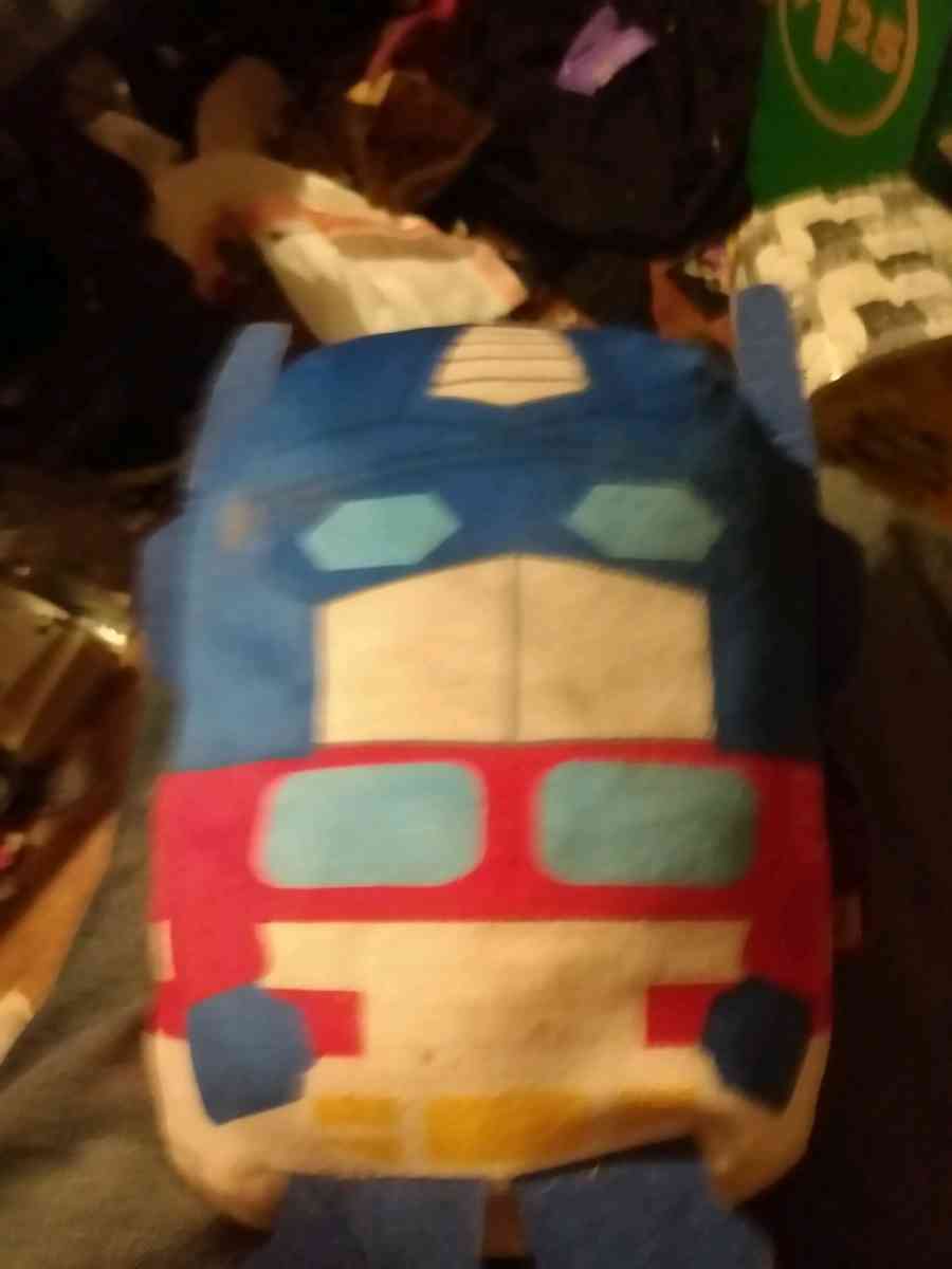 Optimus prime stuffed animal big one