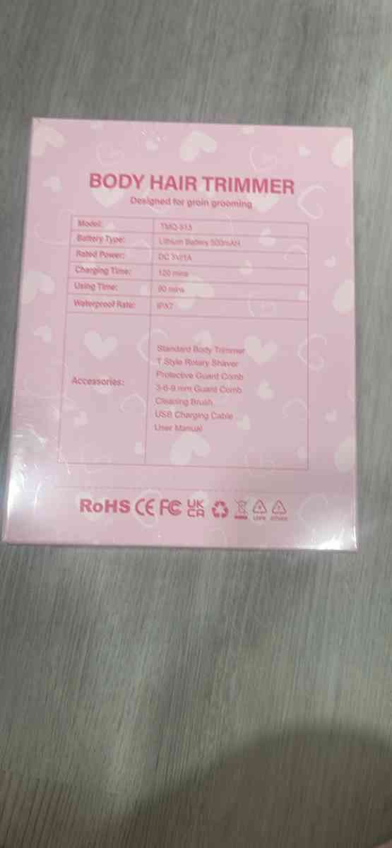 Bikini Trimmer for Women Men 2 in 1 Electric Razors