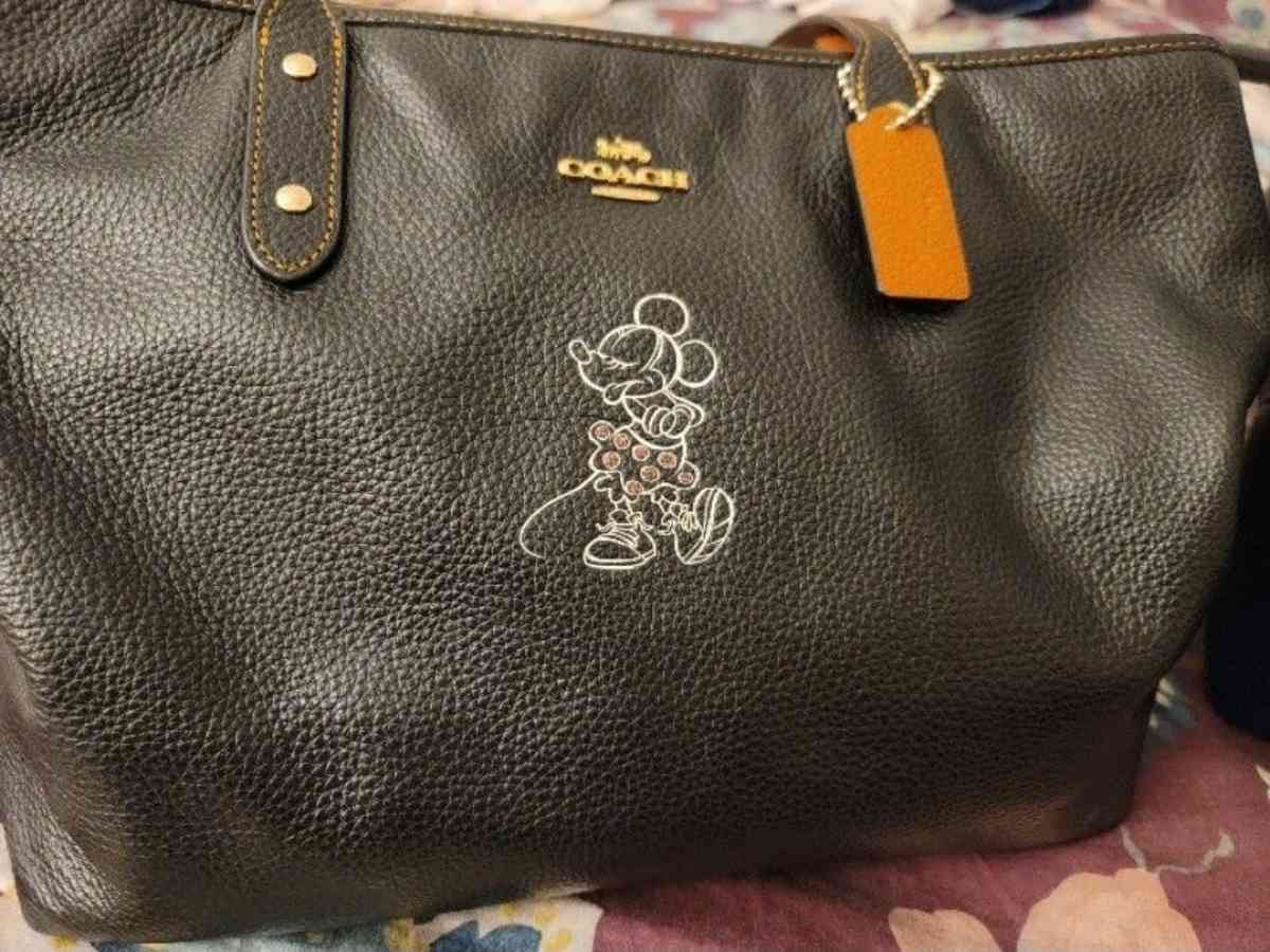 Minnie mouse coach purse