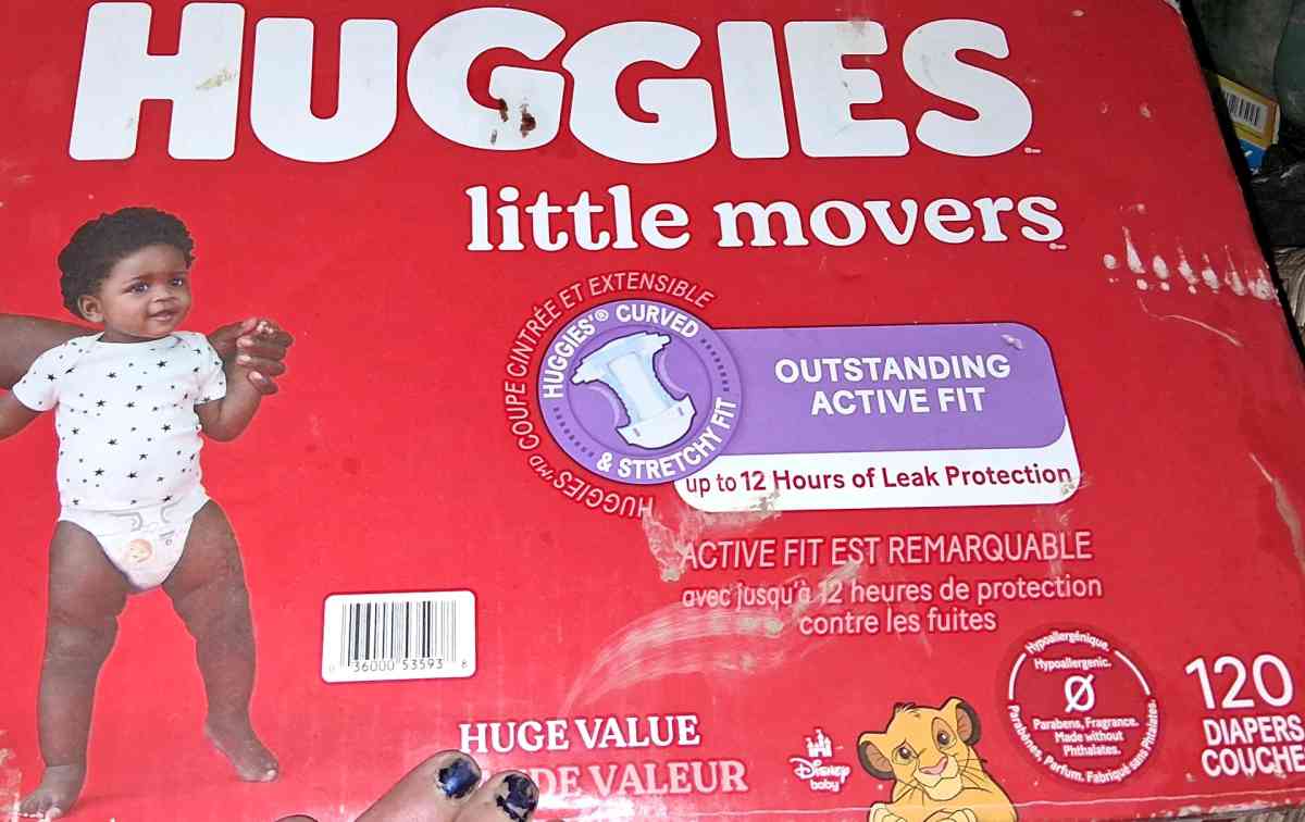 diapers size 3s and 7s