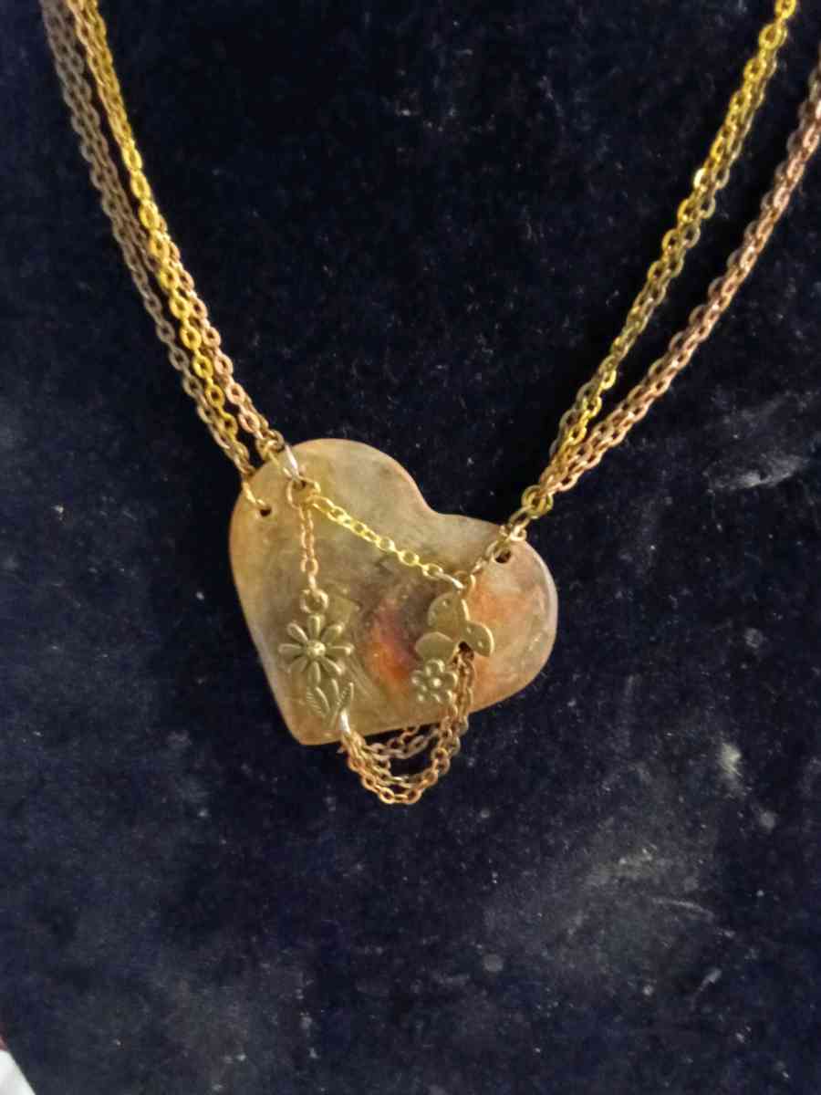 multiple change on a heart with flowers