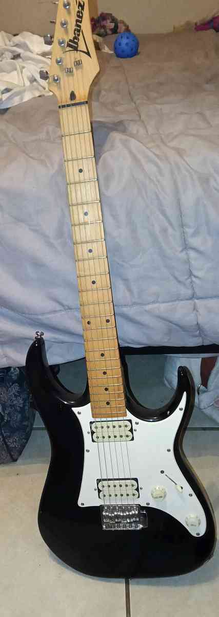 Ibanez left handed guitar