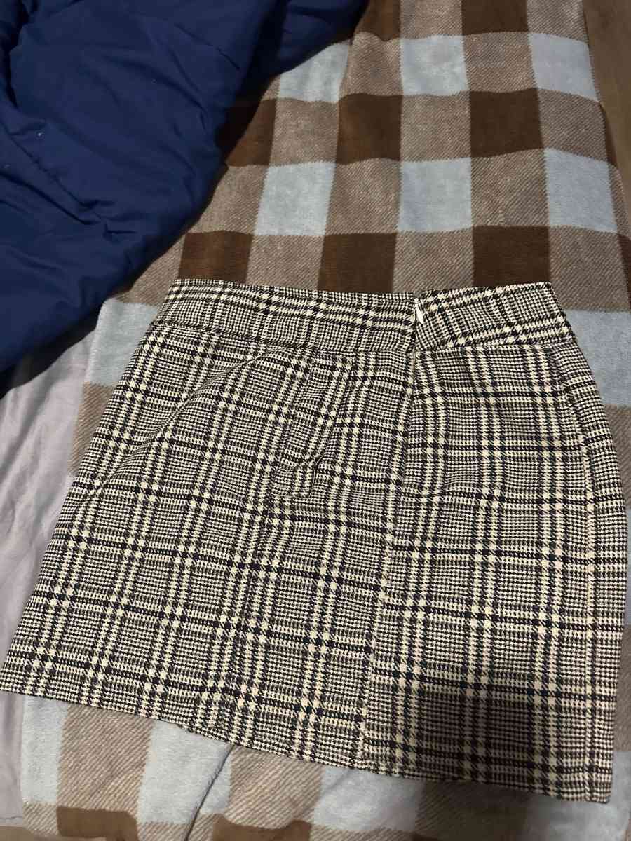 Plaid Skirt