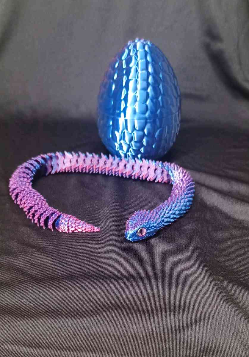 3d printer snake and dragons