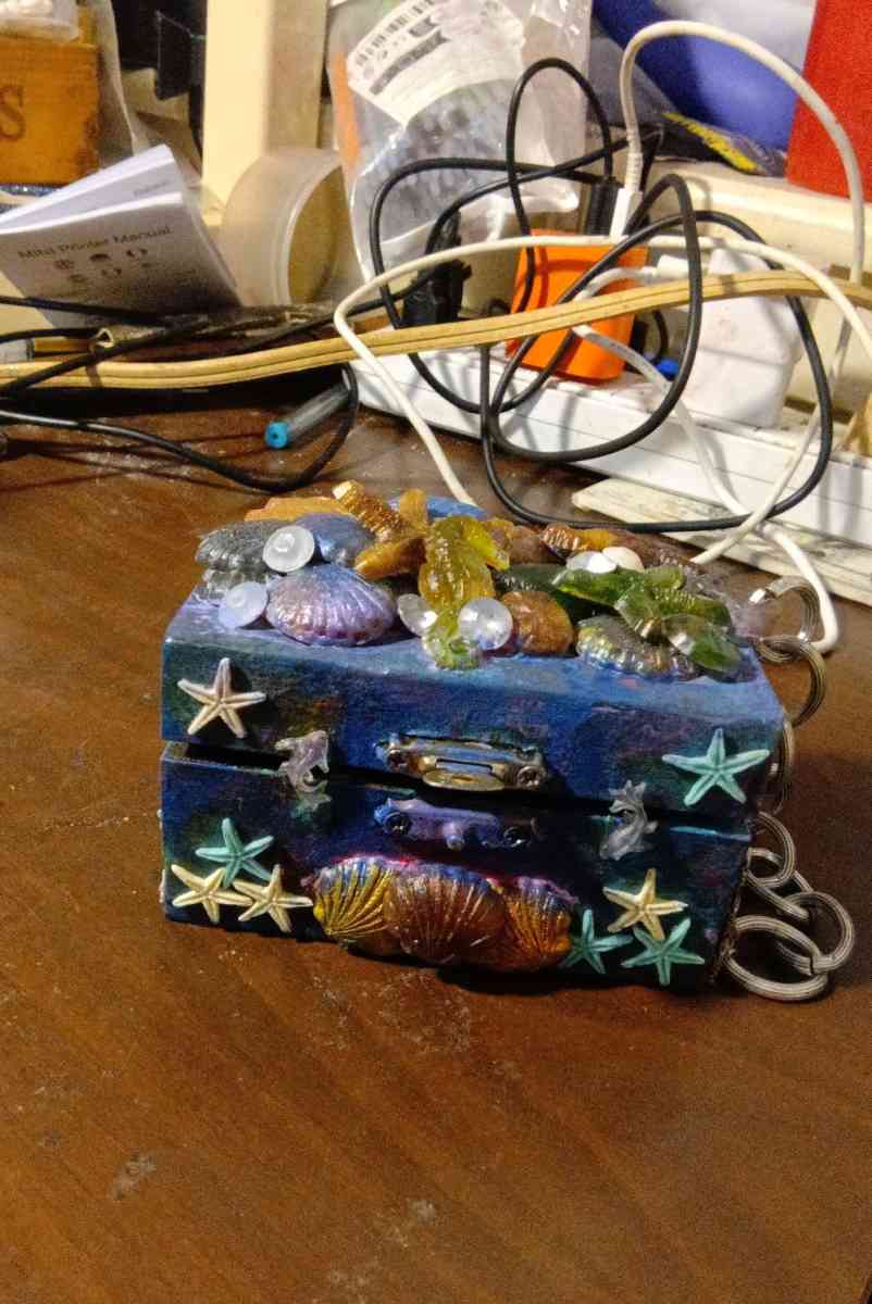 under the Sea trinket box