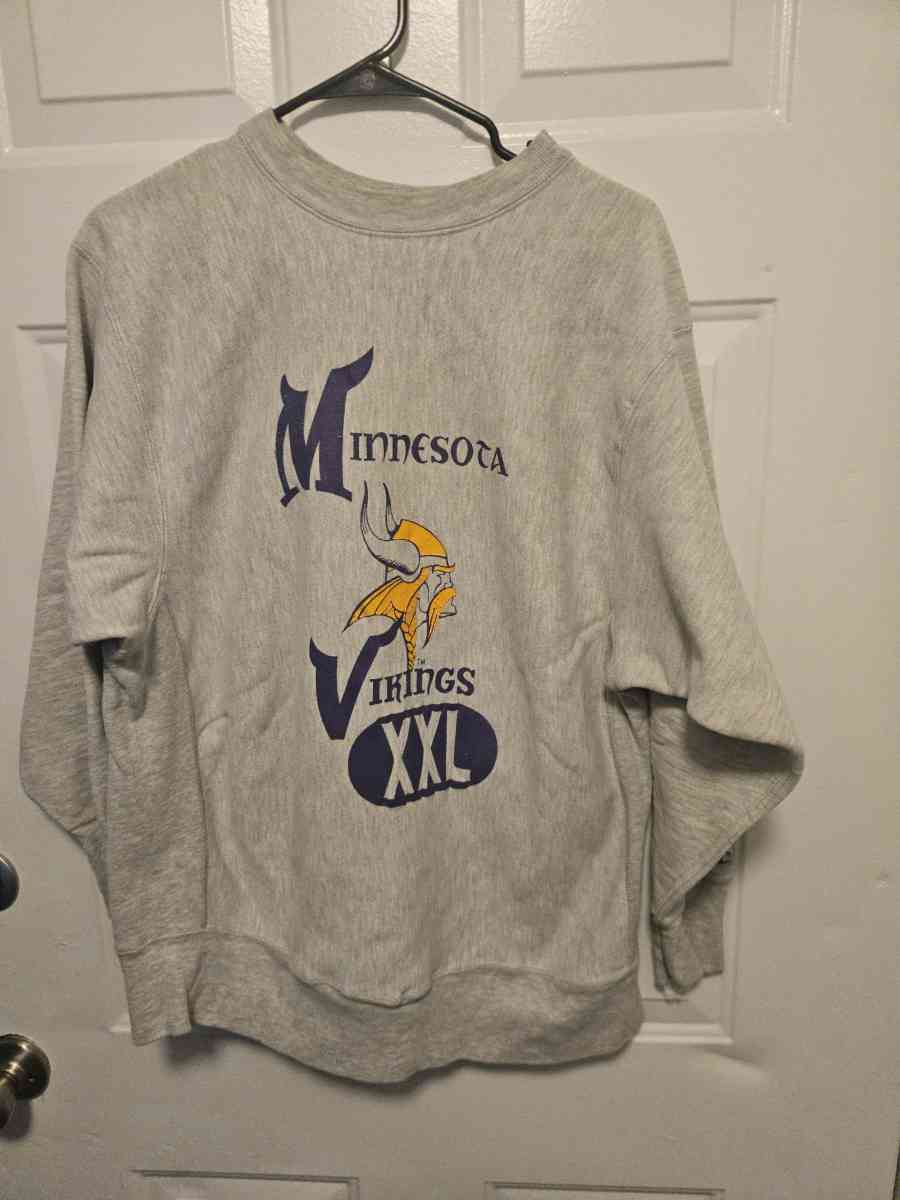 Vintage 90s Minnesota Vikings Sweatshirt