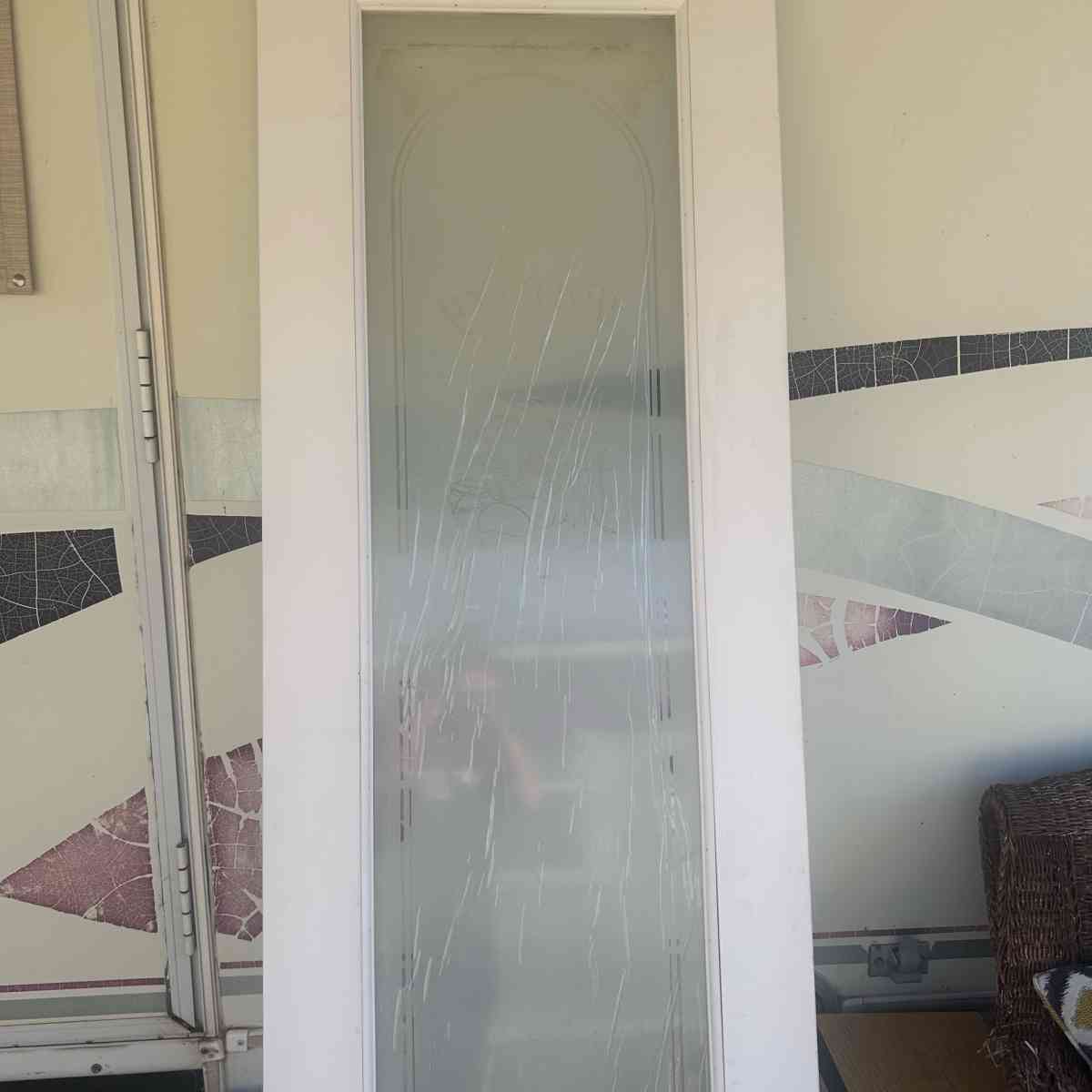 Pantry interior Door with glass