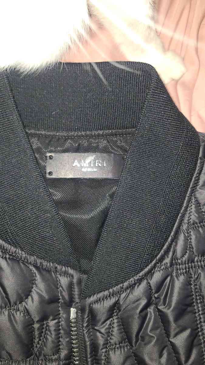 amiri jacket medium mens quilted