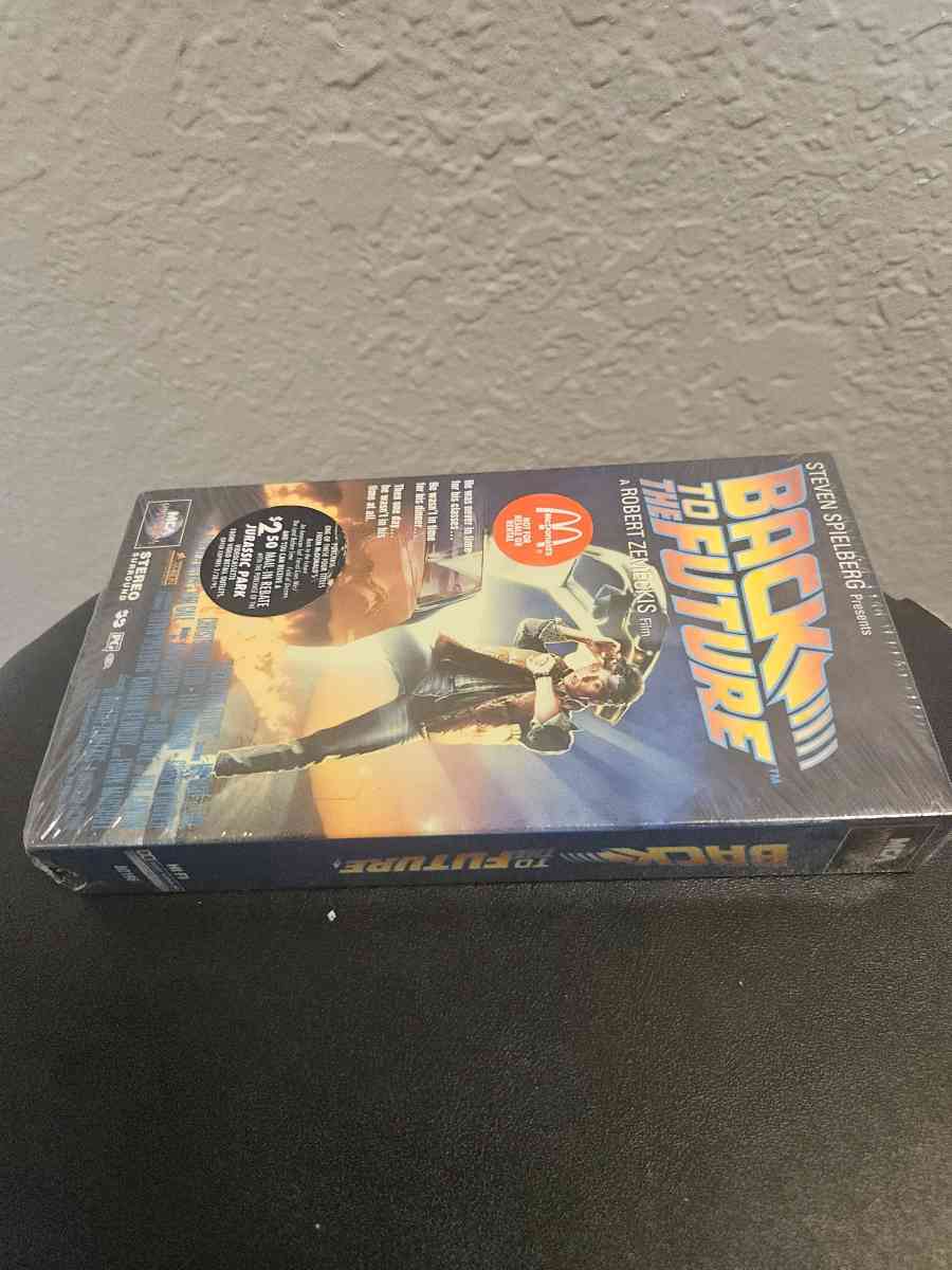 Sealed 1994 Back T The Future VHS