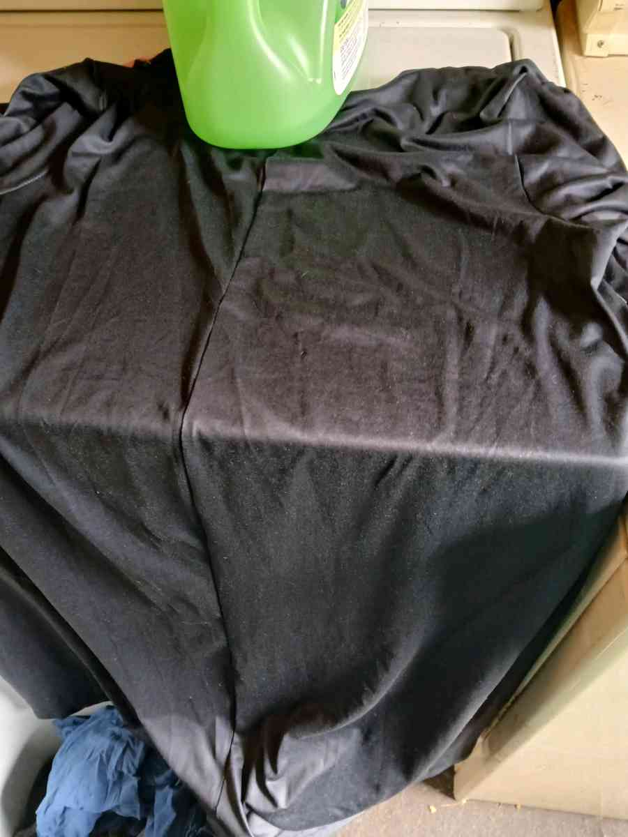 1x Black Dress With Pink and Red Flowers