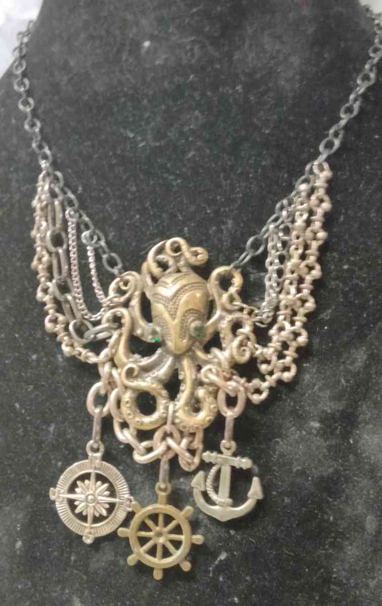 nautical steampunk octopus