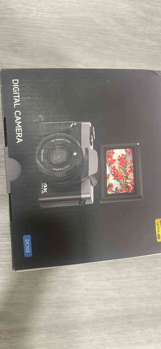 4K Digital Camera for Photography with WiFi