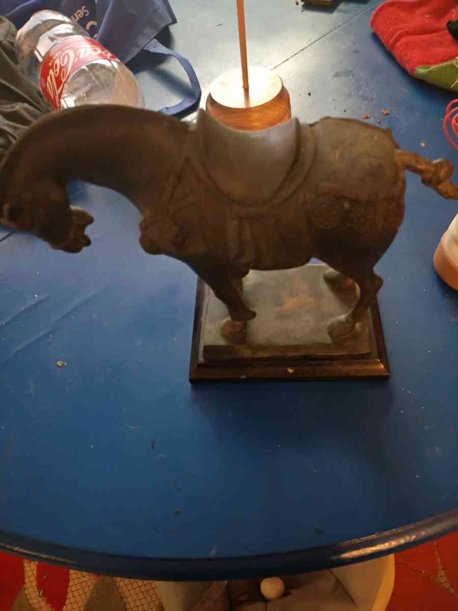 Chinese horse statue