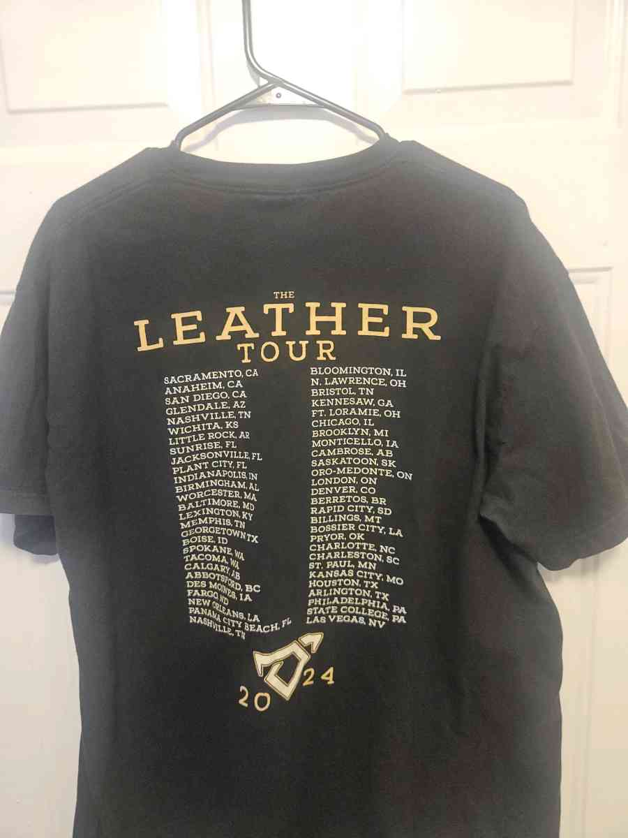 Cody Johnson The Leather Tour Tshirt