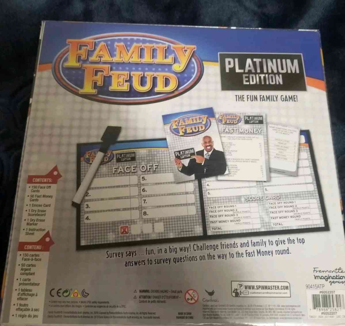 Family Feud Platinum Edition Board Game