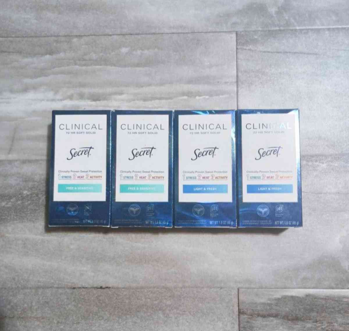 Secret Clinical Deodorant BUNDLE
