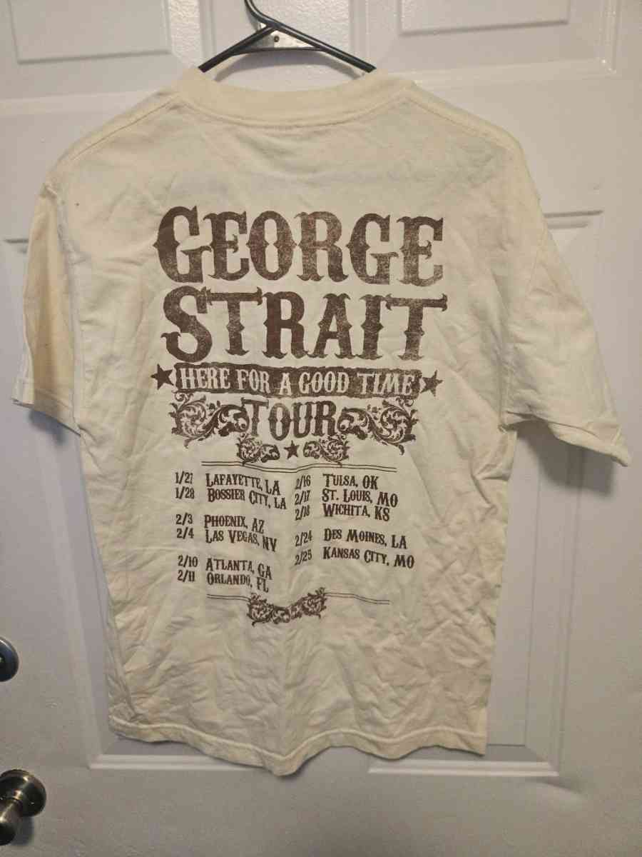 VTG George Strait Concert Tour Tshirt