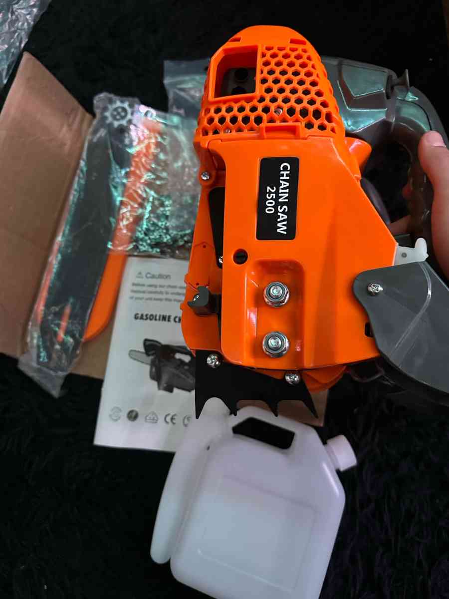 brand new chainsaw