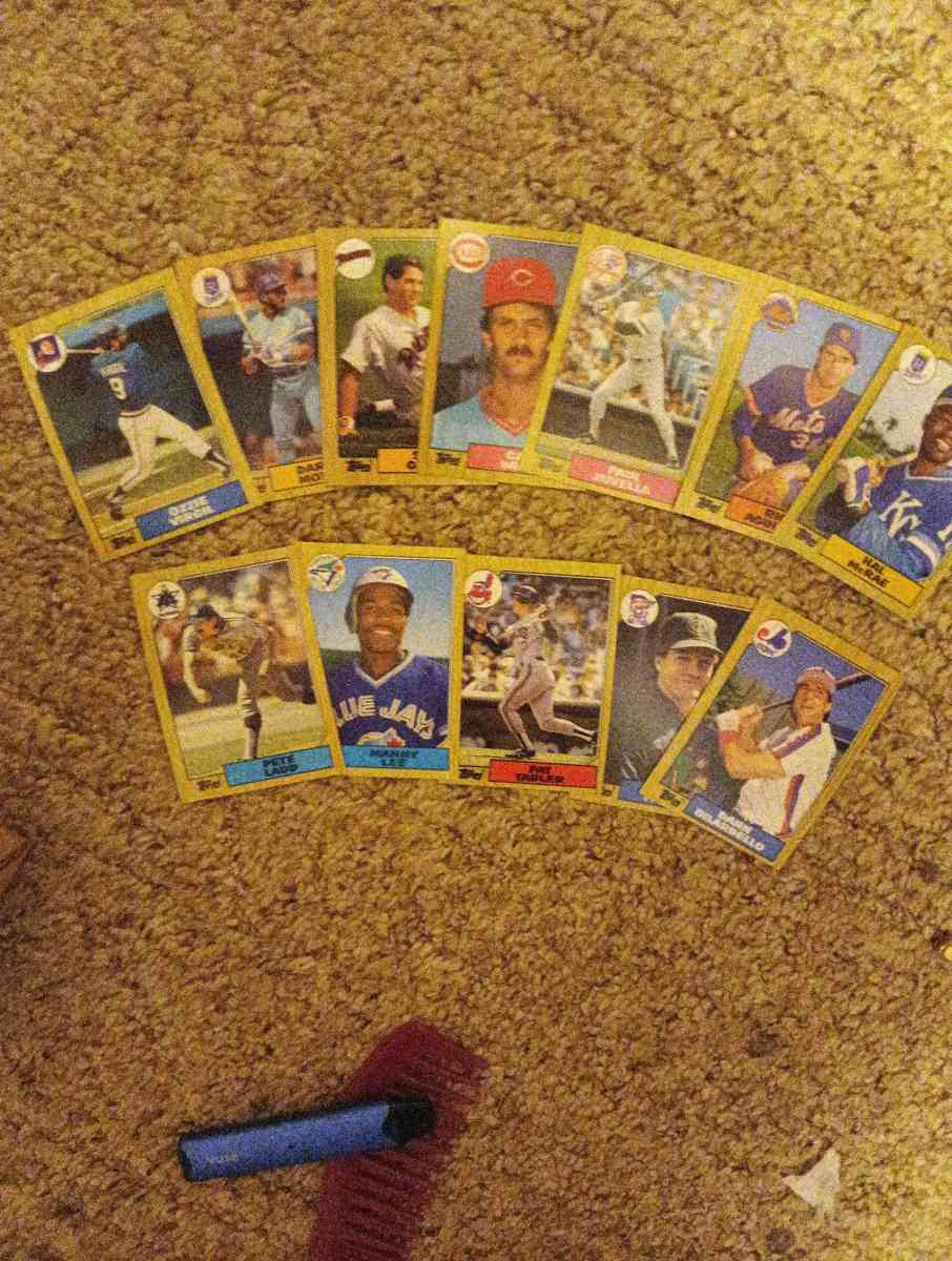1987 Topps Baseball Card full set