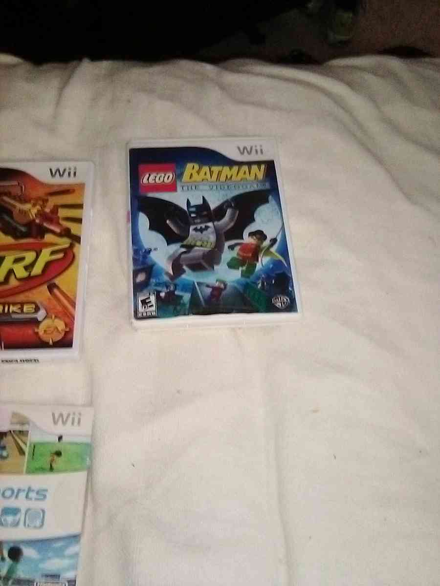 Wii games and system