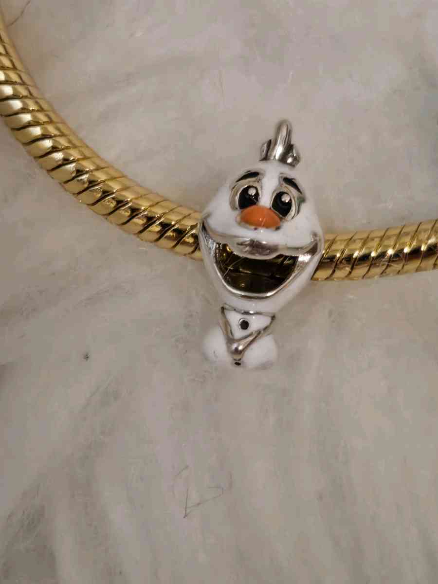Olaf charm winter theme for Pandora bracelet necklace