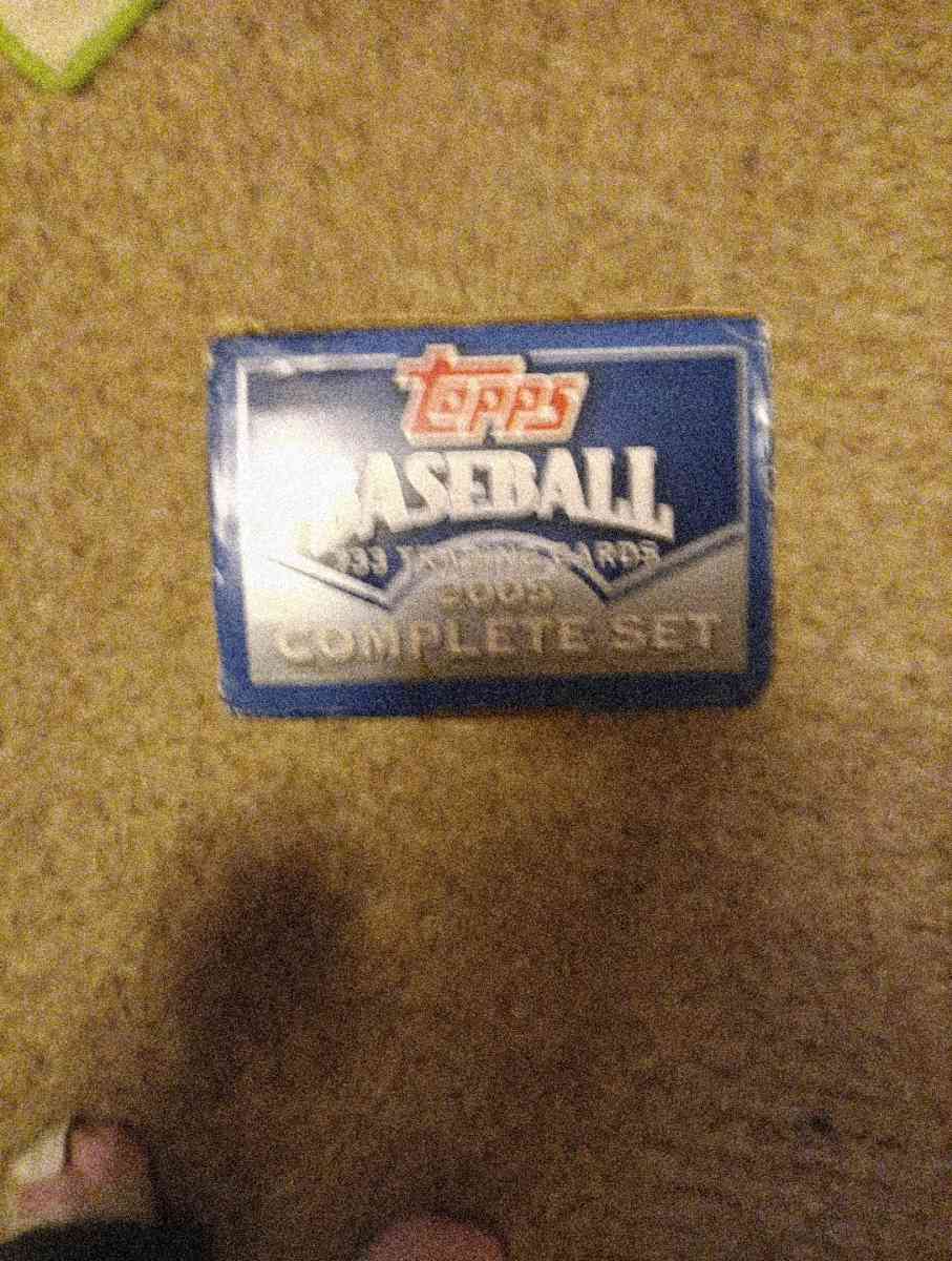 2005 in open Topps baseball cards
