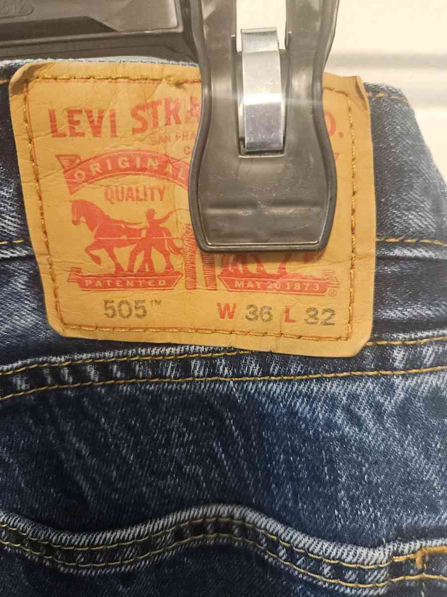 Levis 505 Mens Denim Jeans