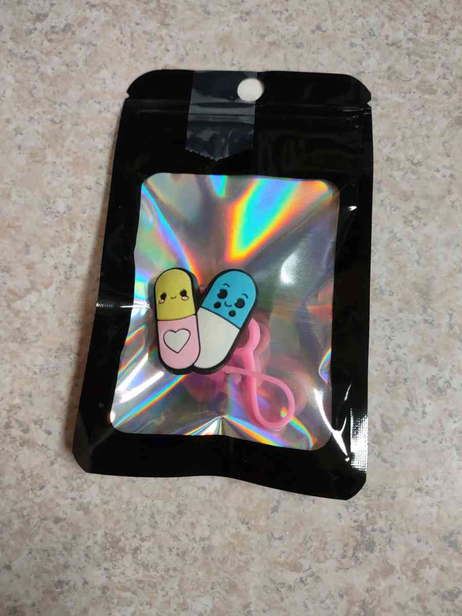 Pill pharmacy medical themed straw topper