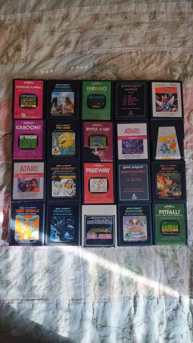 atari 2600 with Games