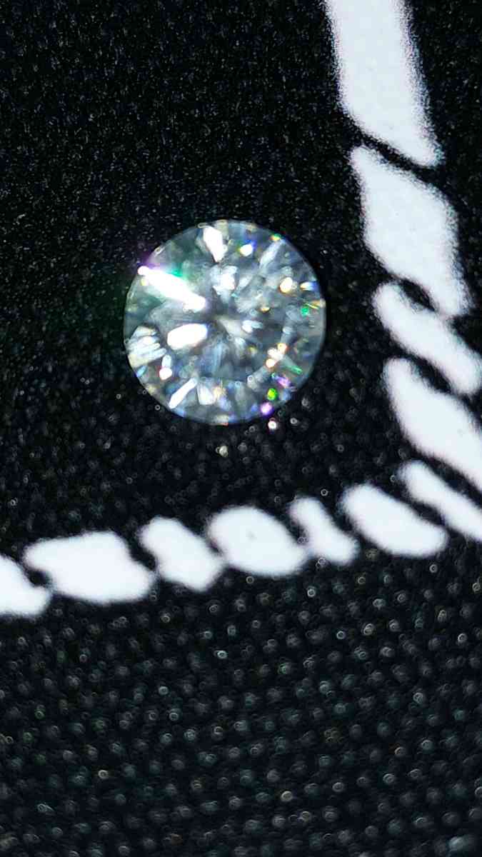 1ct d vvs1 moissanite with certificate