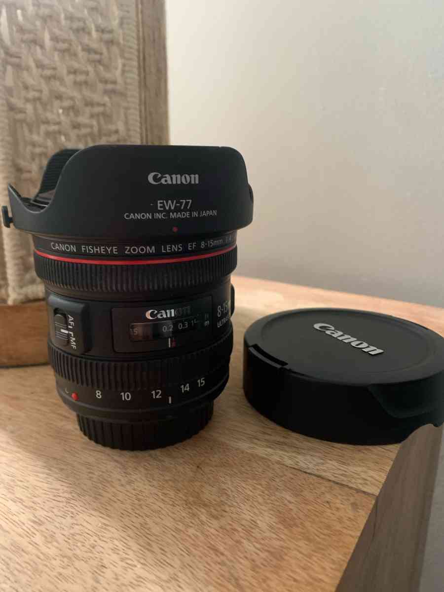 Camera Canon Fish Eye Lens