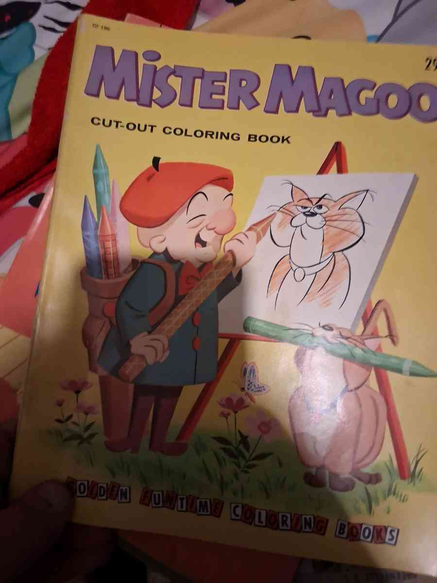 activity books mrmagoo and mother may I and puppet book