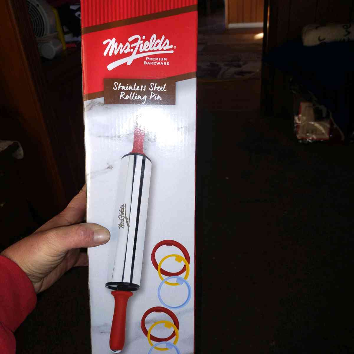 Mrs Fields rolling pin brand new