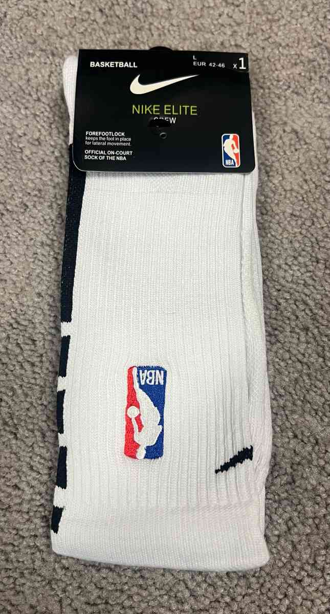 Nike Elite Drift NBA Crew Socks Mens Large
