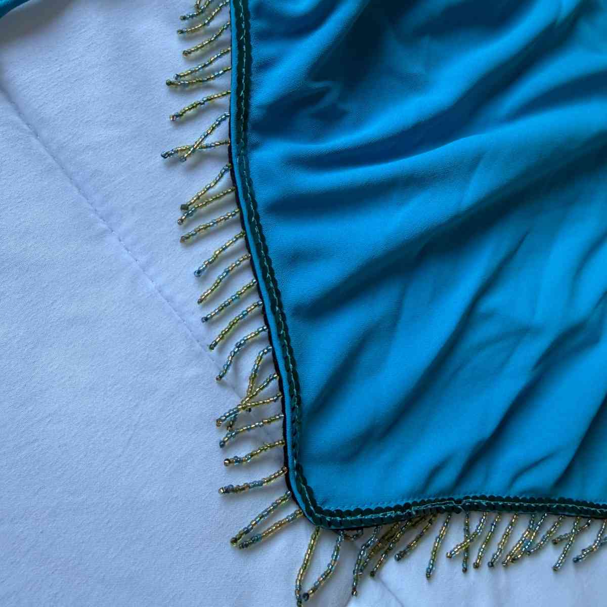 Brand New KOTO Turquoise Beaded Halter Siren Top  Mermaidcor
