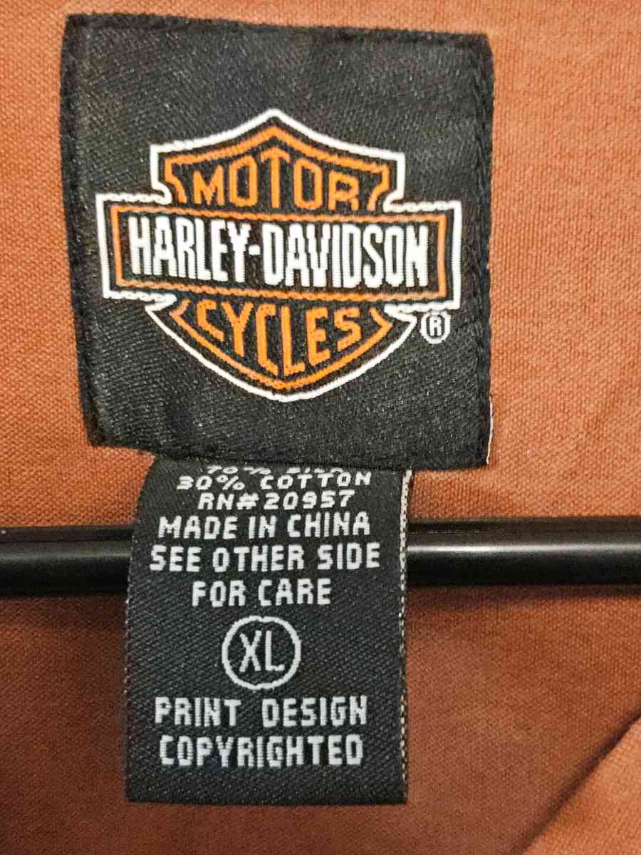 HarleyDavidson Mens Shirt