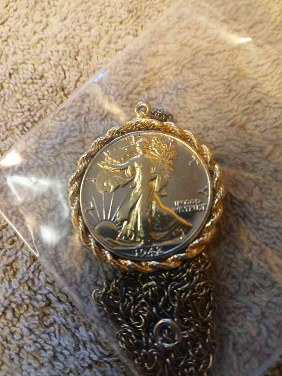 vintage coin pendants
