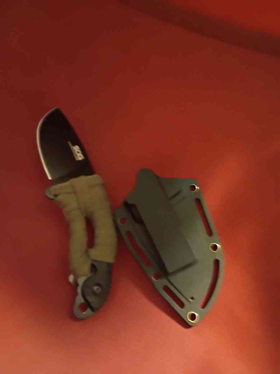 GOS tactical survivors EDC full tang fixed blade with sheath