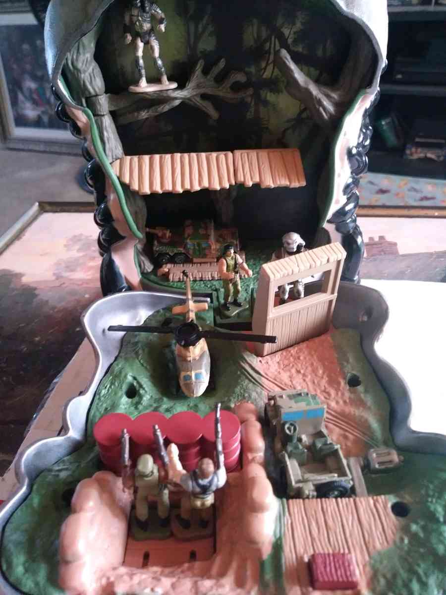 predator micro machines vintage playset