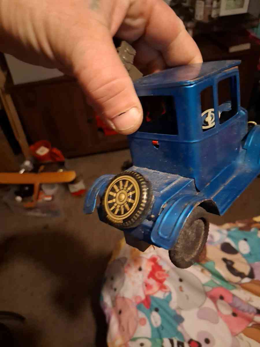 friction drove toy car 1950s or 60s