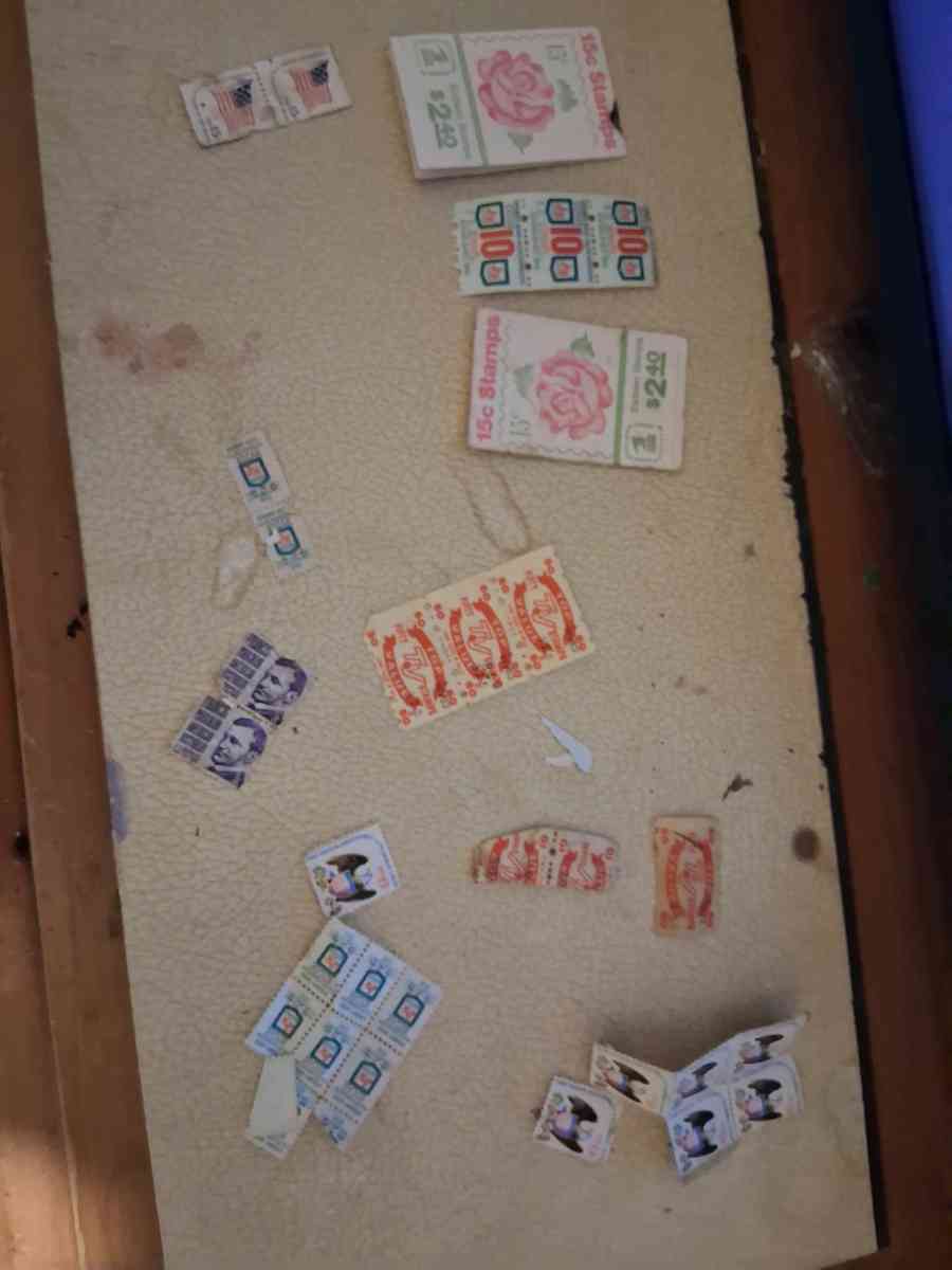 postage stamps unused