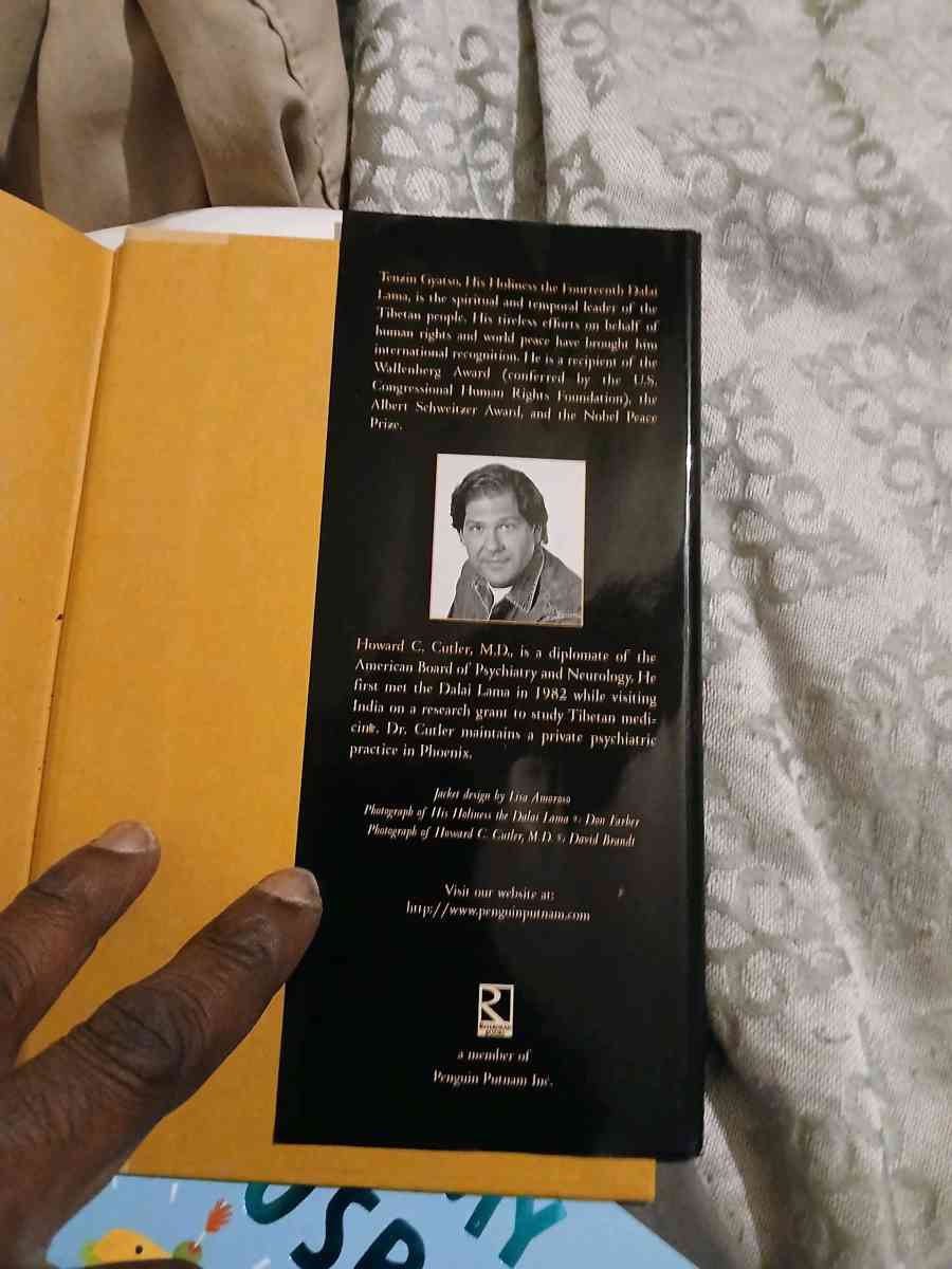 The art of happiness by his holiness  the Dalai lama