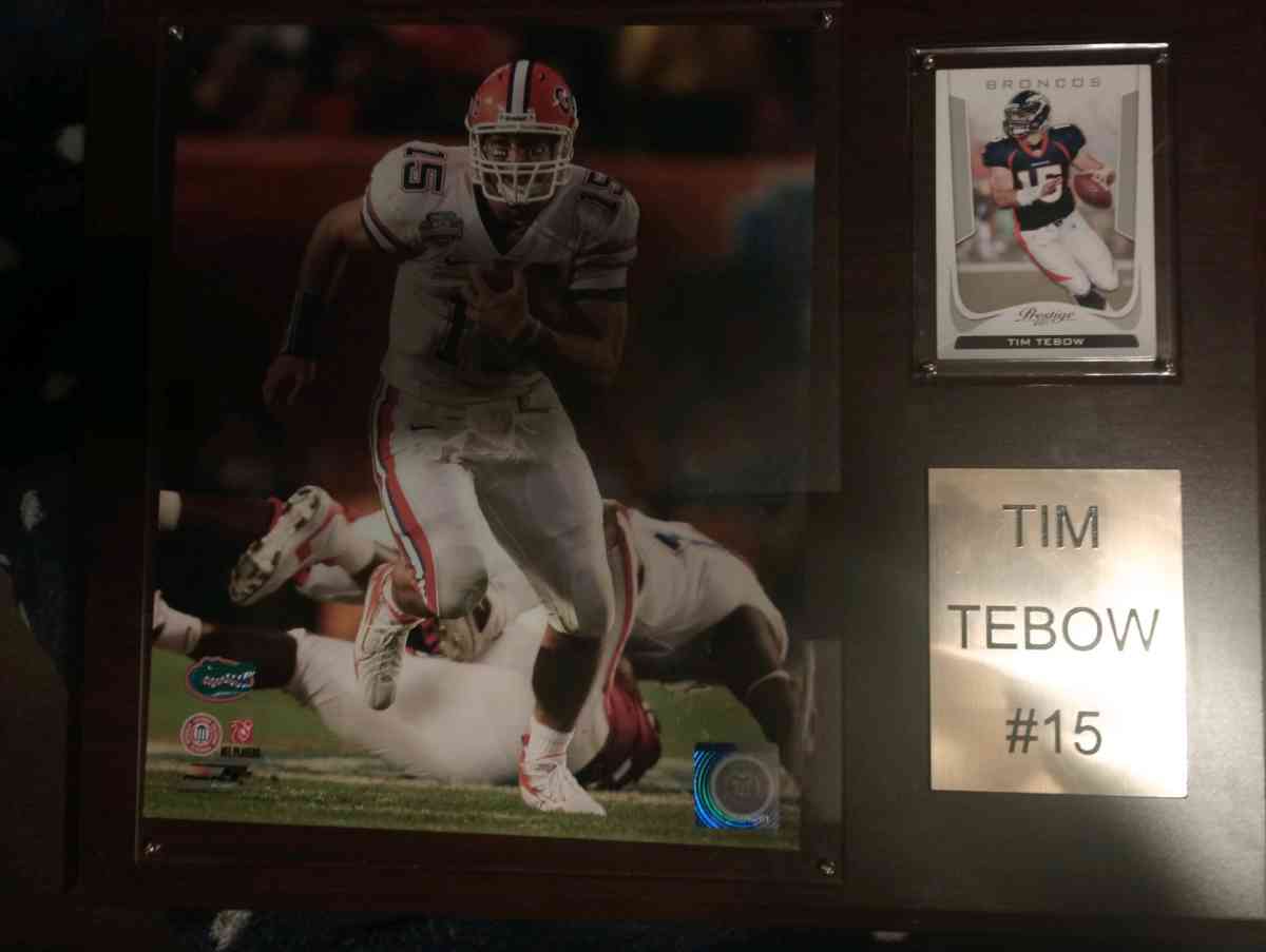 Tim Tebow  Collectable  plaque