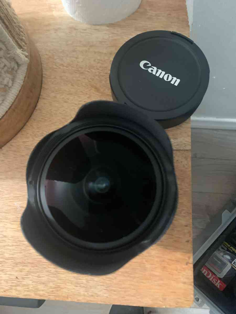 Camera Canon Fish Eye Lens