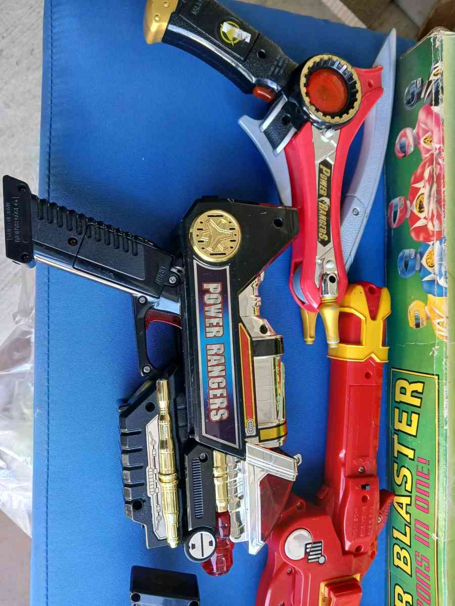 vintage power rangers lot everything pictured