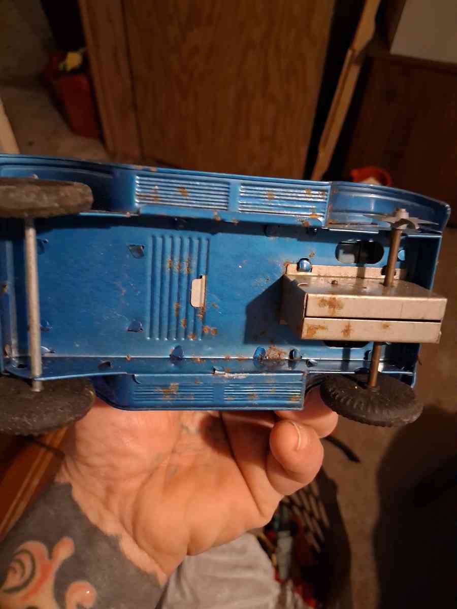 friction drove toy car 1950s or 60s