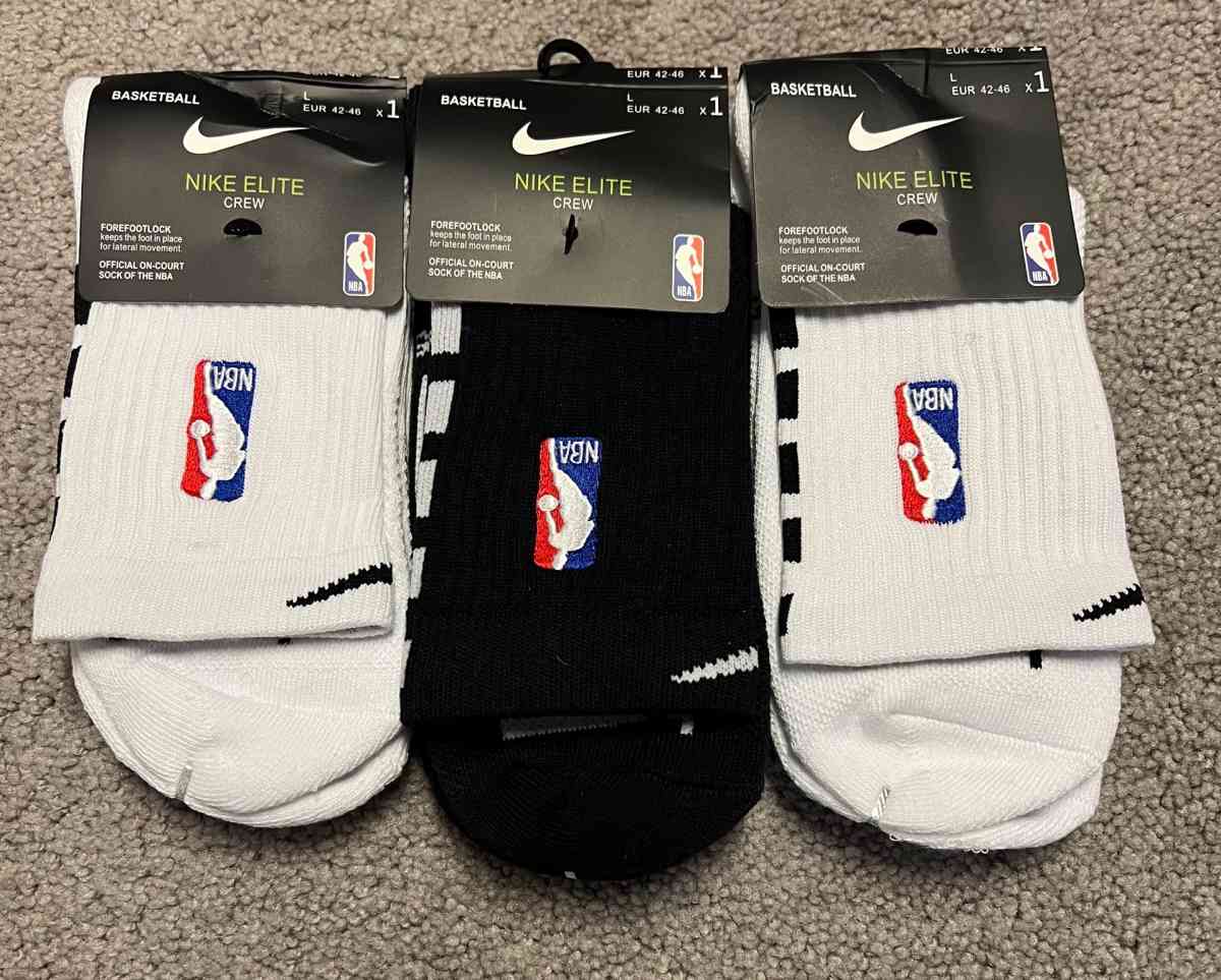 Nike Elite Drift NBA Ankle Socks Mens Large