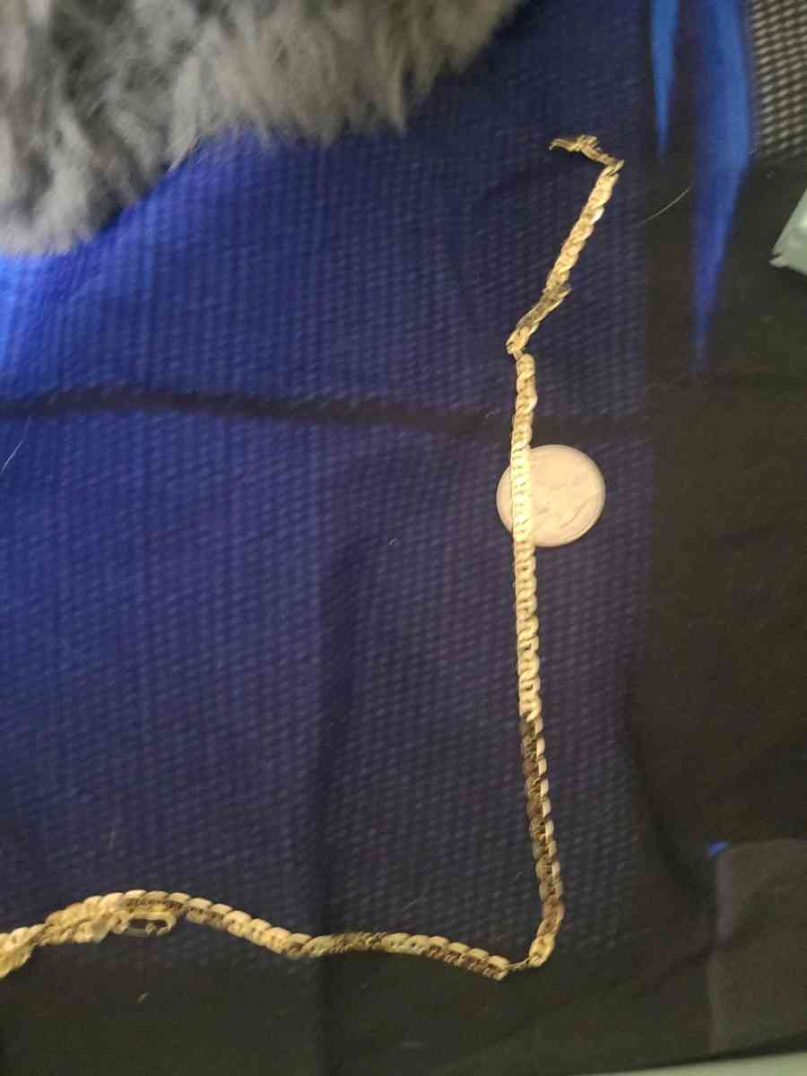 14k 4mm Mariner necklace